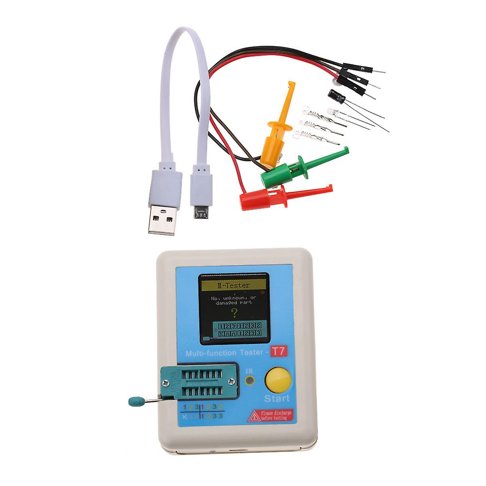 Lcr-t7 Tft Transistor Tester Full Color Graphic Display Multifunction Test