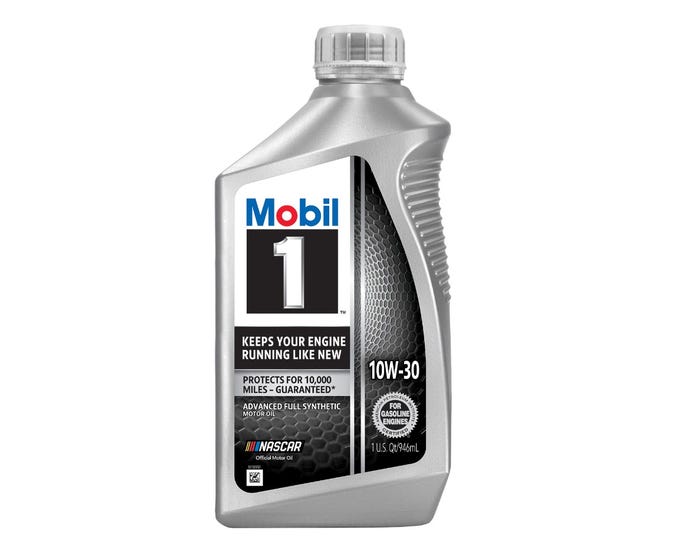 Mobil 1 Advanced Full Synthetic Motor Oil 10W-30， 1 Quart - 122319