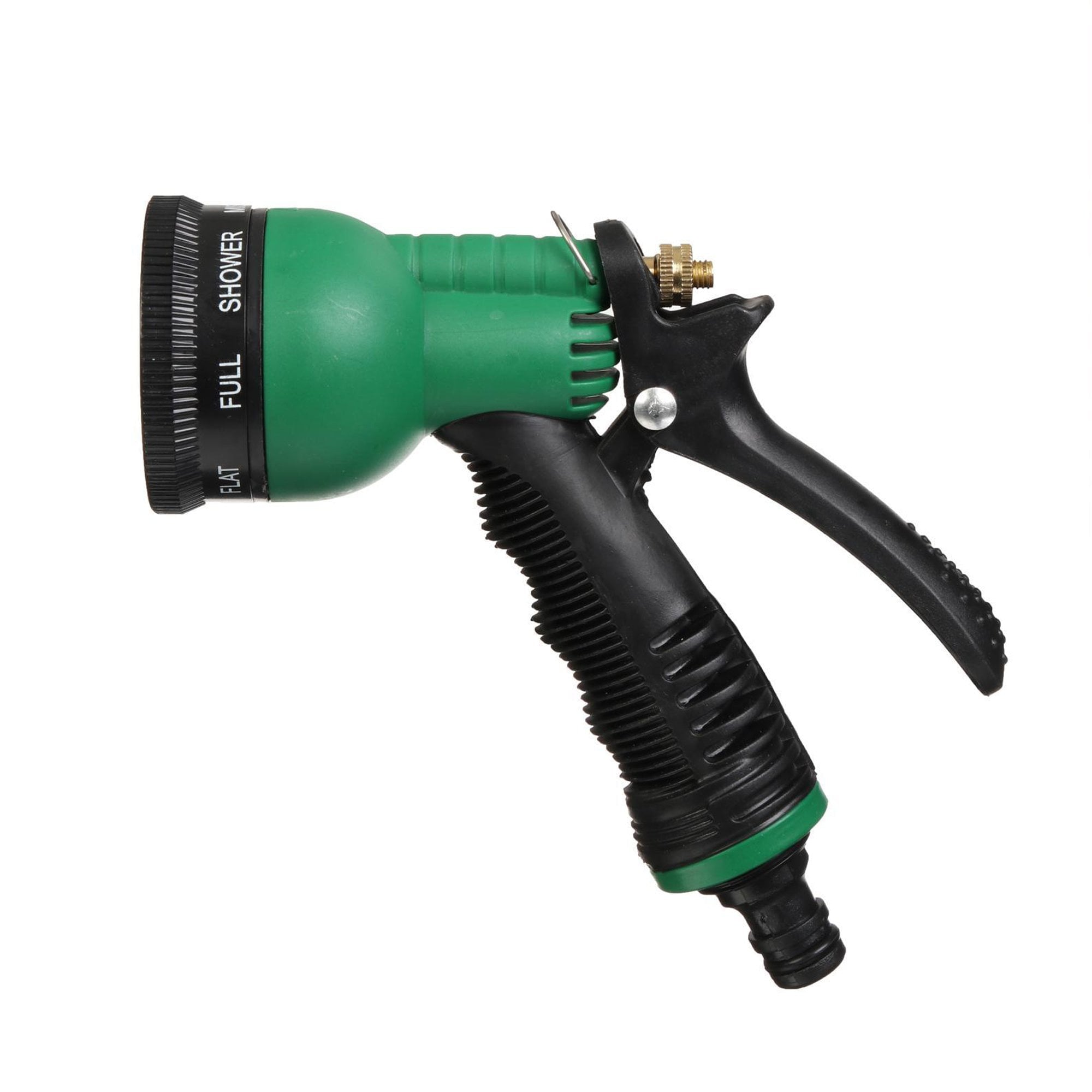 Wideskall 7 Way Patterns Heavy Duty Garden Hose Water Pressure Spray Nozzle Sprinkler Head