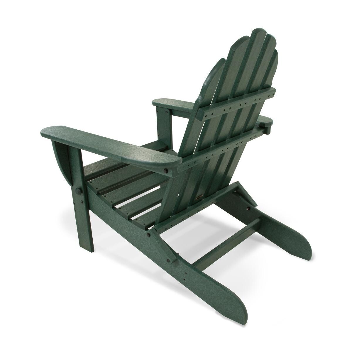 POLYWOOD Classic Folding Adirondack Chair