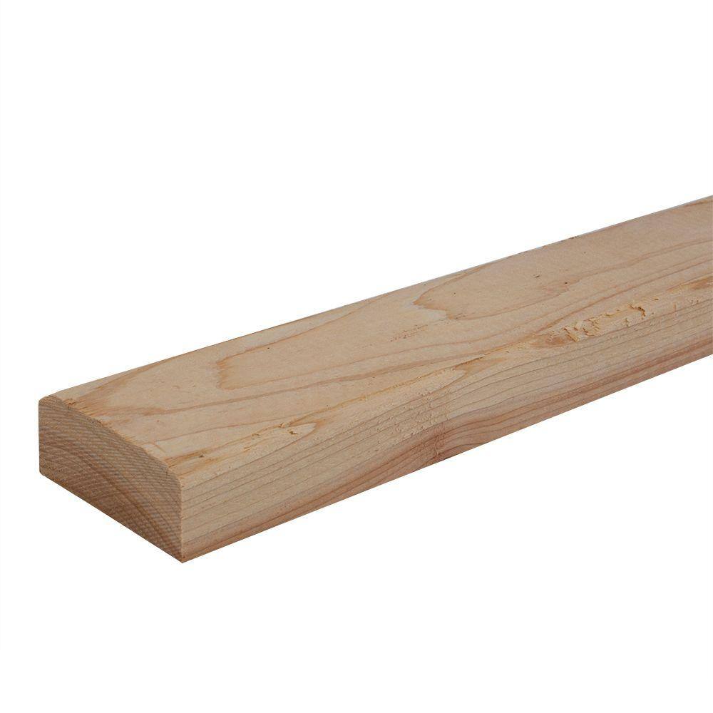 1 in. x 3 in. x 8 ft. Select Tight Knot Kiln Dried Cedar Board C BP103K08