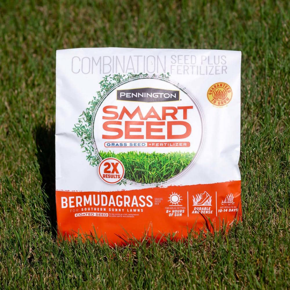 Pennington Smart Seed 8.75 lbs. Bermuda Grass Seed and Fertilizer 100543735