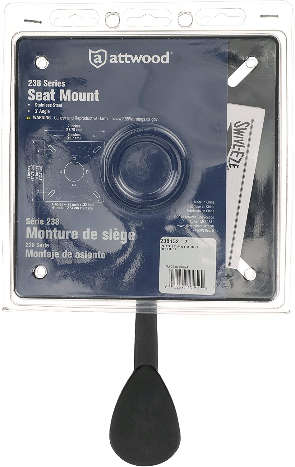 SwivlEze 238 Series Seat Mount