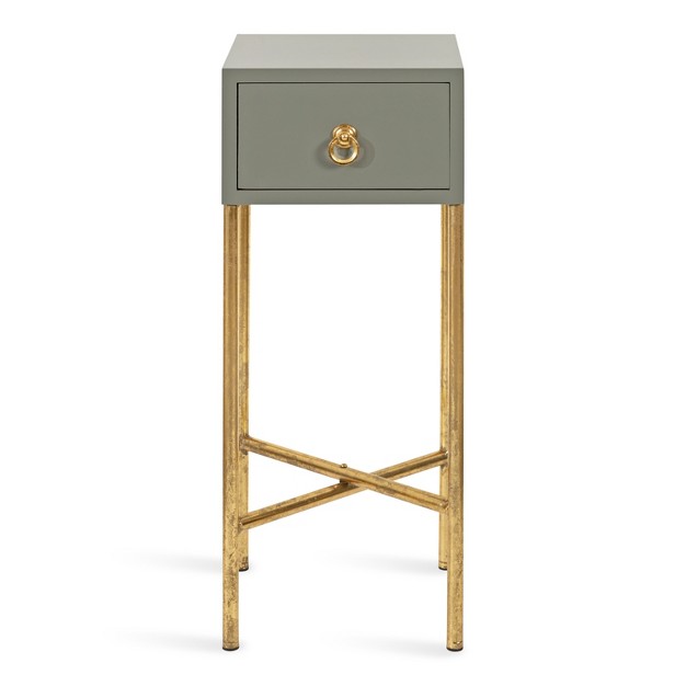 Kate And Laurel Decklyn Wood Accent Table