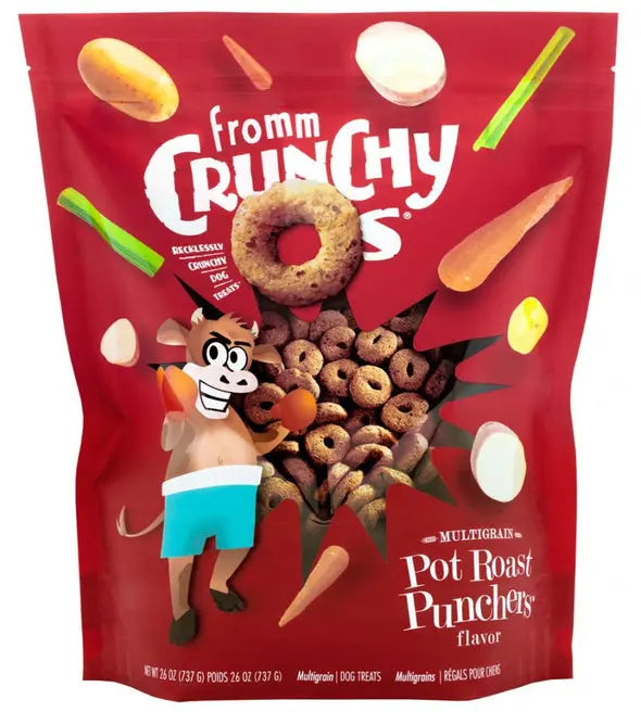 Fromm Crunchy Os Pot Roast Punchers Dog Treats;