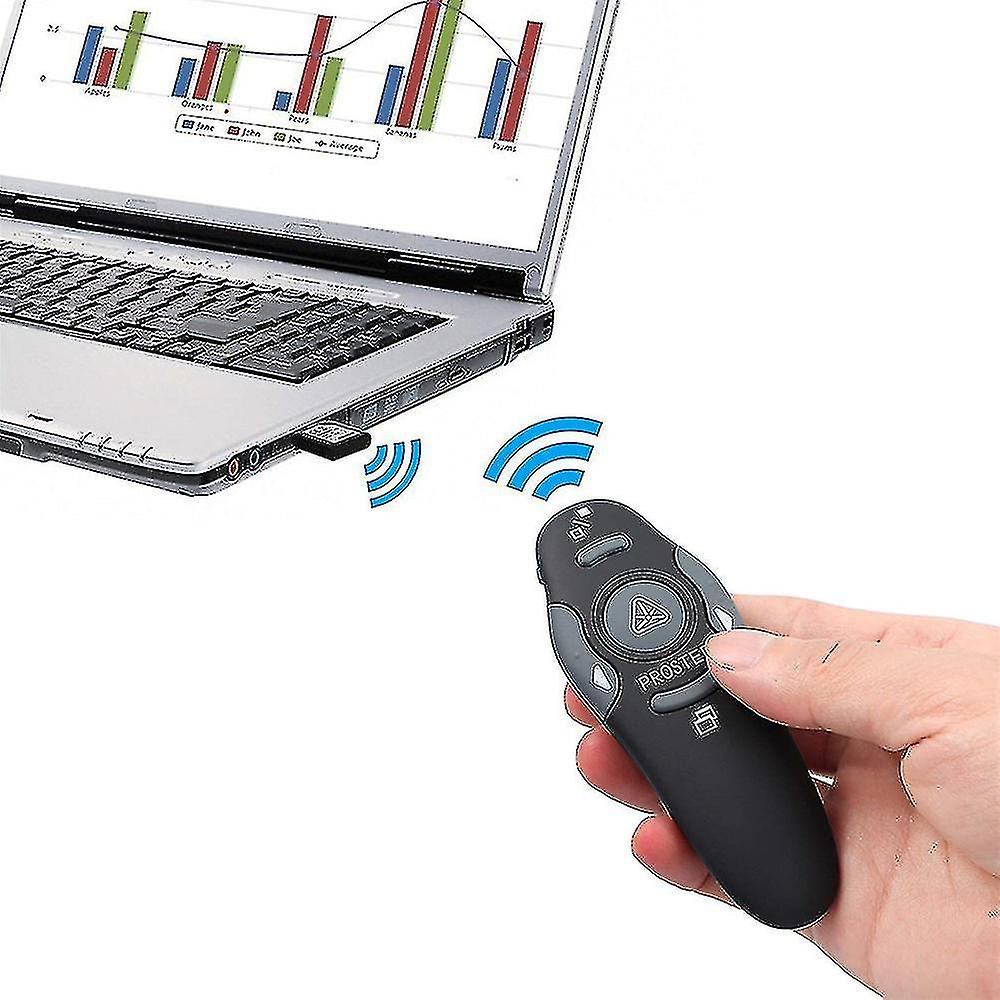 Wireless Presenter Remote Control Presenters Laser Pointer With Usb Receivers