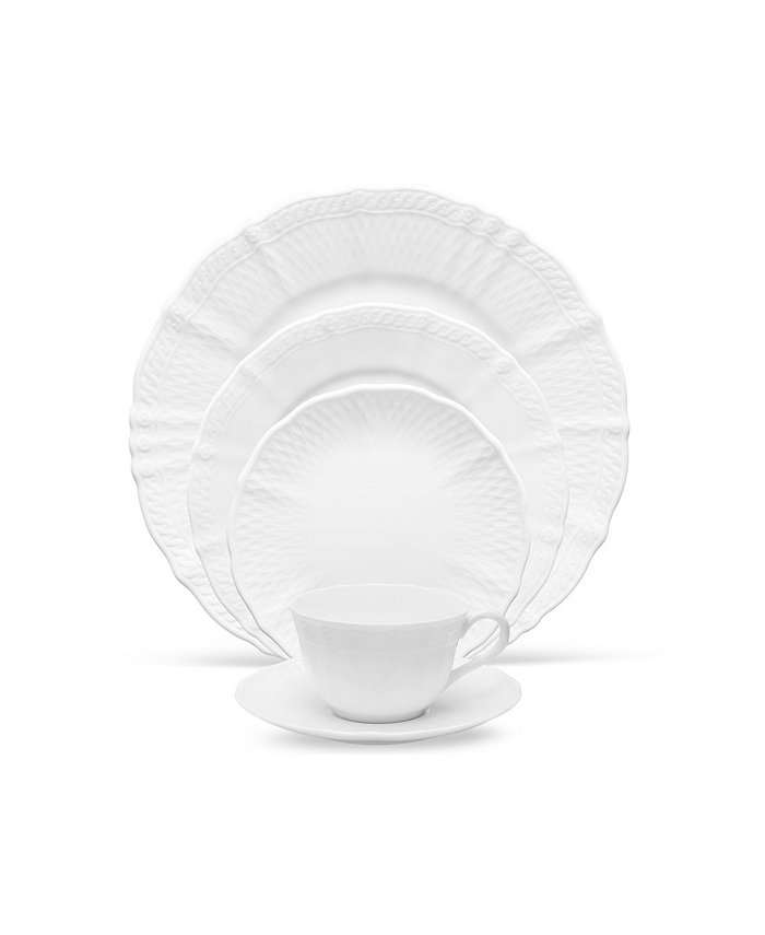 Noritake Cher Blanc 5 Piece Round Place Setting