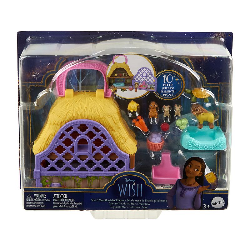 Disney’s Wish Star and Valentino Mini Playset by Mattel