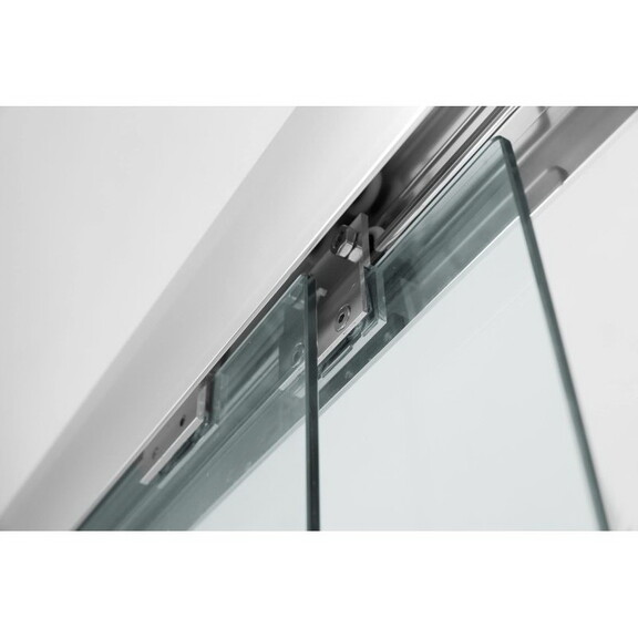 Shower Doors 56 60 in. x 72 in.Chrome Sliding Adju...