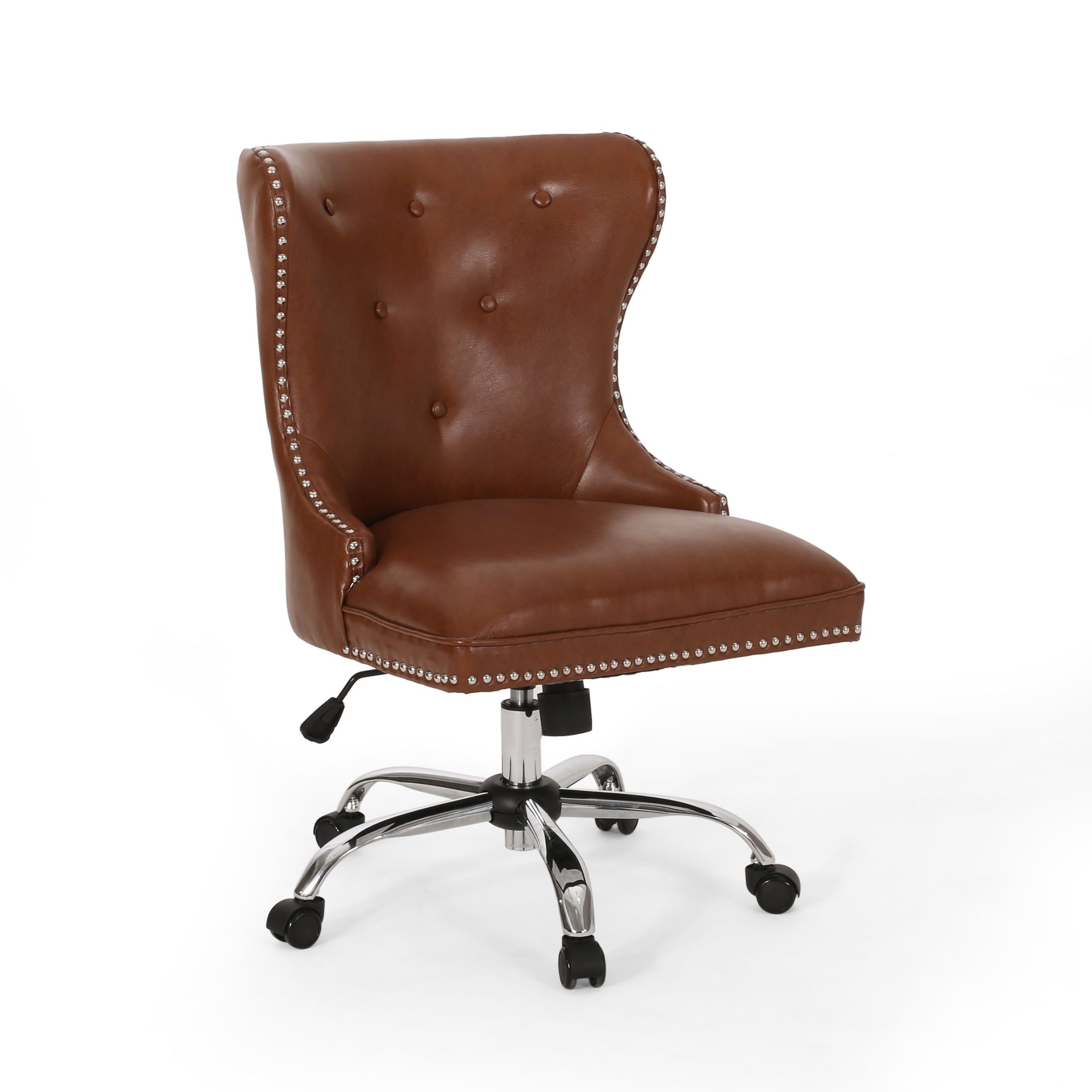 Abagail Contemporary Tufted Swivel Office Chair