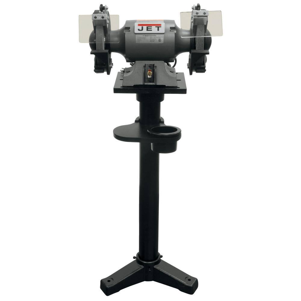 Jet JBG-8A 8 in. Shop Grinder and JPS-2A Stand 577102K