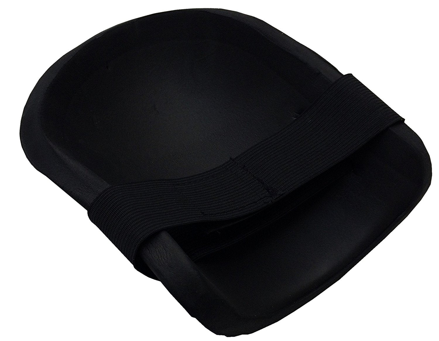 Comfortable Soft Foam Kneepad in Black With Loop Closure