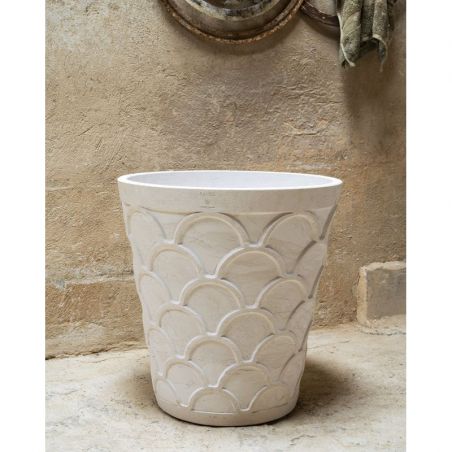 VASE JAC DIAM 70CM TERRE BLANCHE