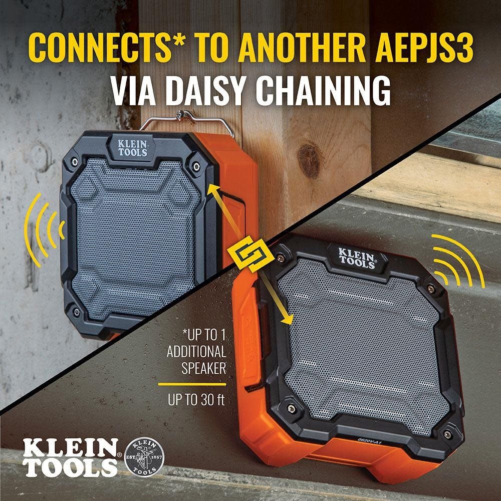 Klein Tools Bluetooth Wireless Jobsite Speaker AEPJS3 from Klein Tools