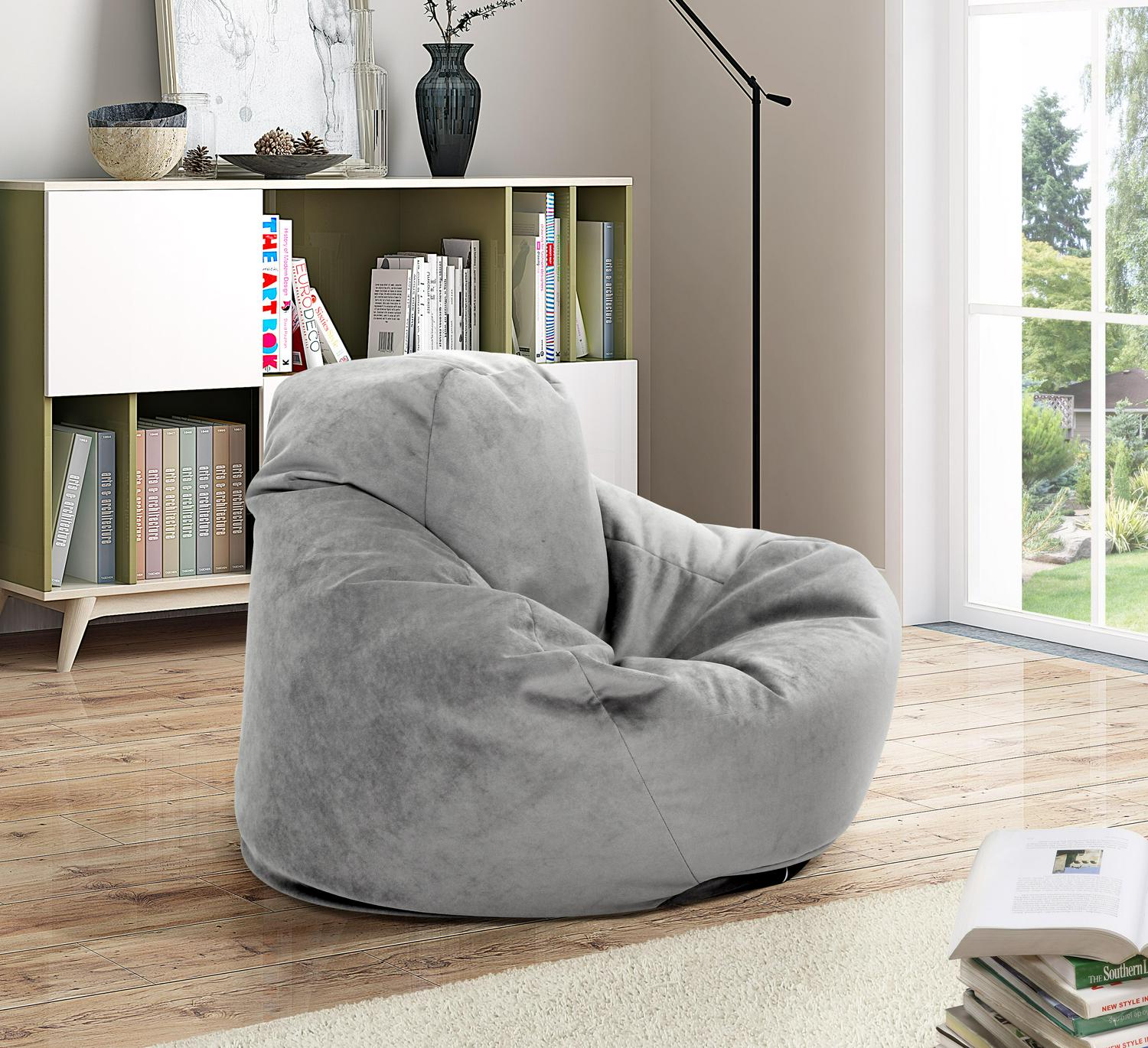 Mainstays Bean Bag Chair， Storm