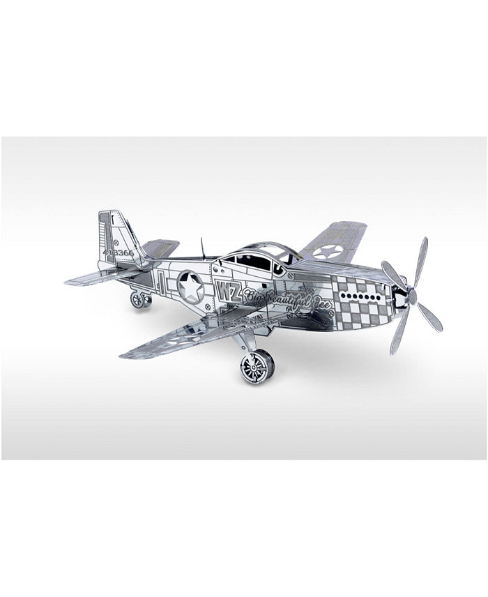 Fascinations Metal Earth 3D Metal Model Kit - P-51 Mustang