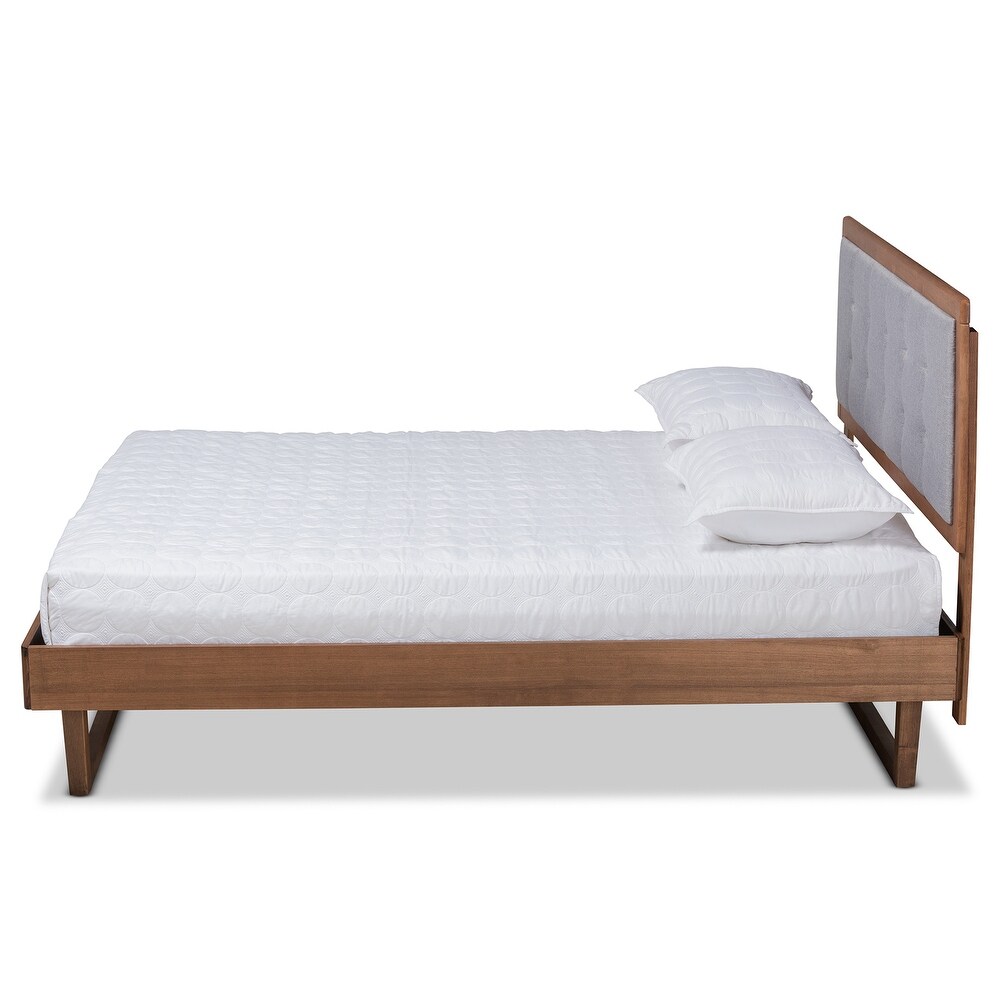 Viviana Modern and Contemporary Platform Bed