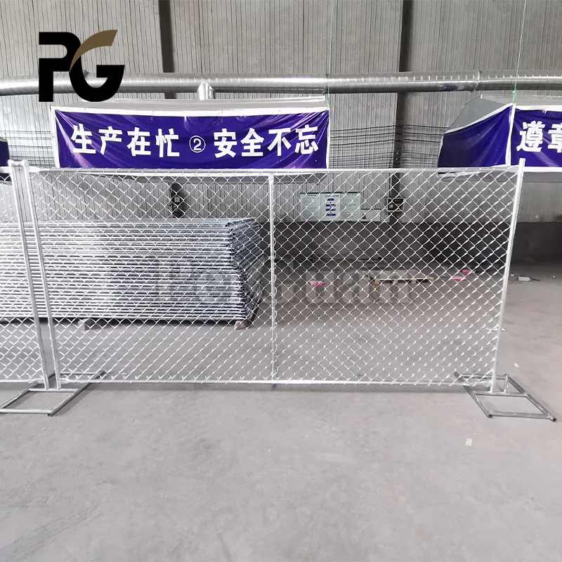 Factory Supply Durable Chain Link Temporary Fence Panel Construction Site Mobile Temporary Fence for Sale