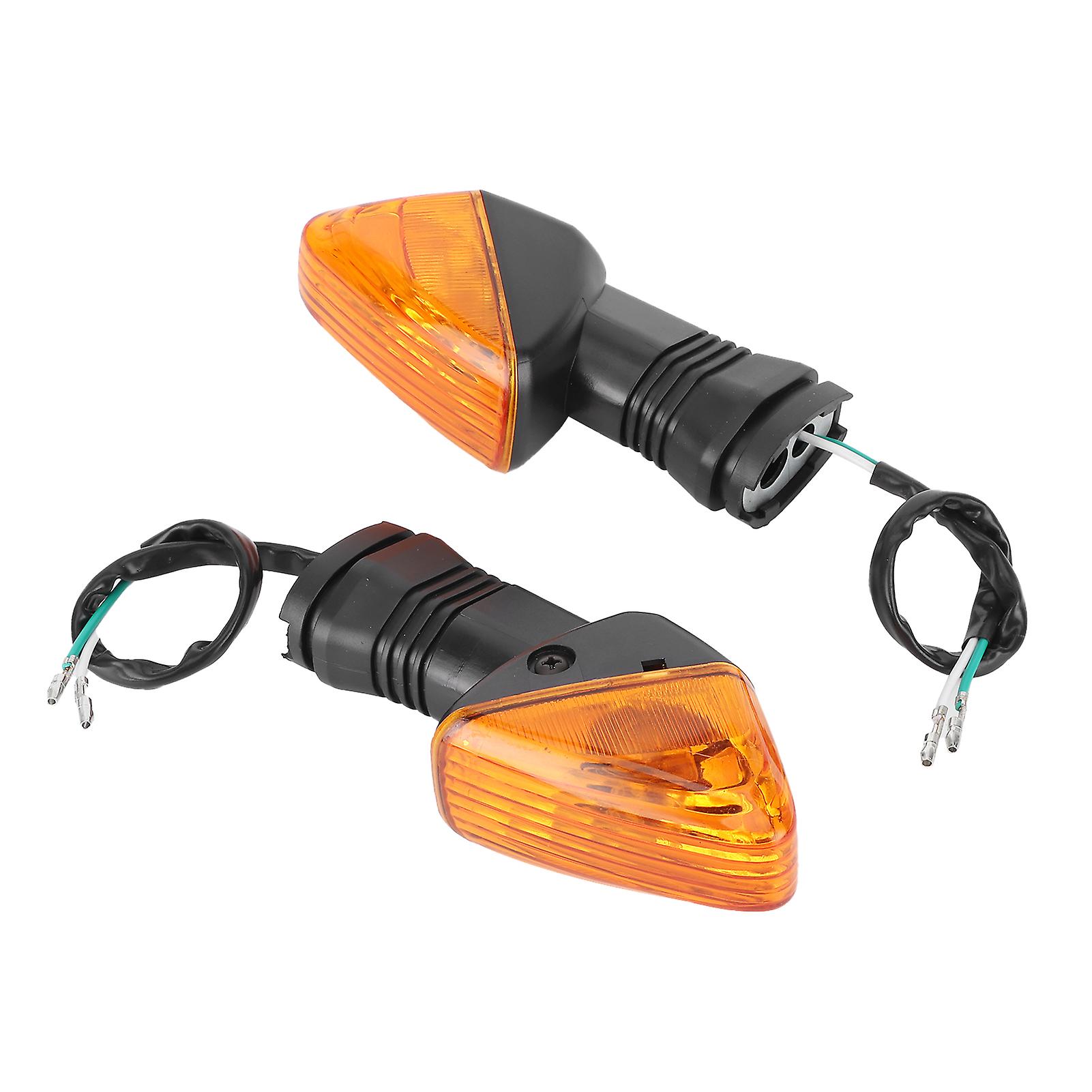 2pcs Motorcycle Led Turn Signal Light Lamp 12v Fit For Kawasaki Ninja Zx-6r/kle/klr/z750s