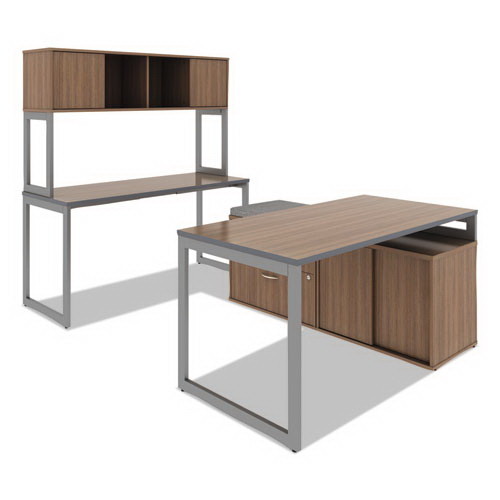 Alera ALELSTB24GR Open Office Desk Series Adjustab...