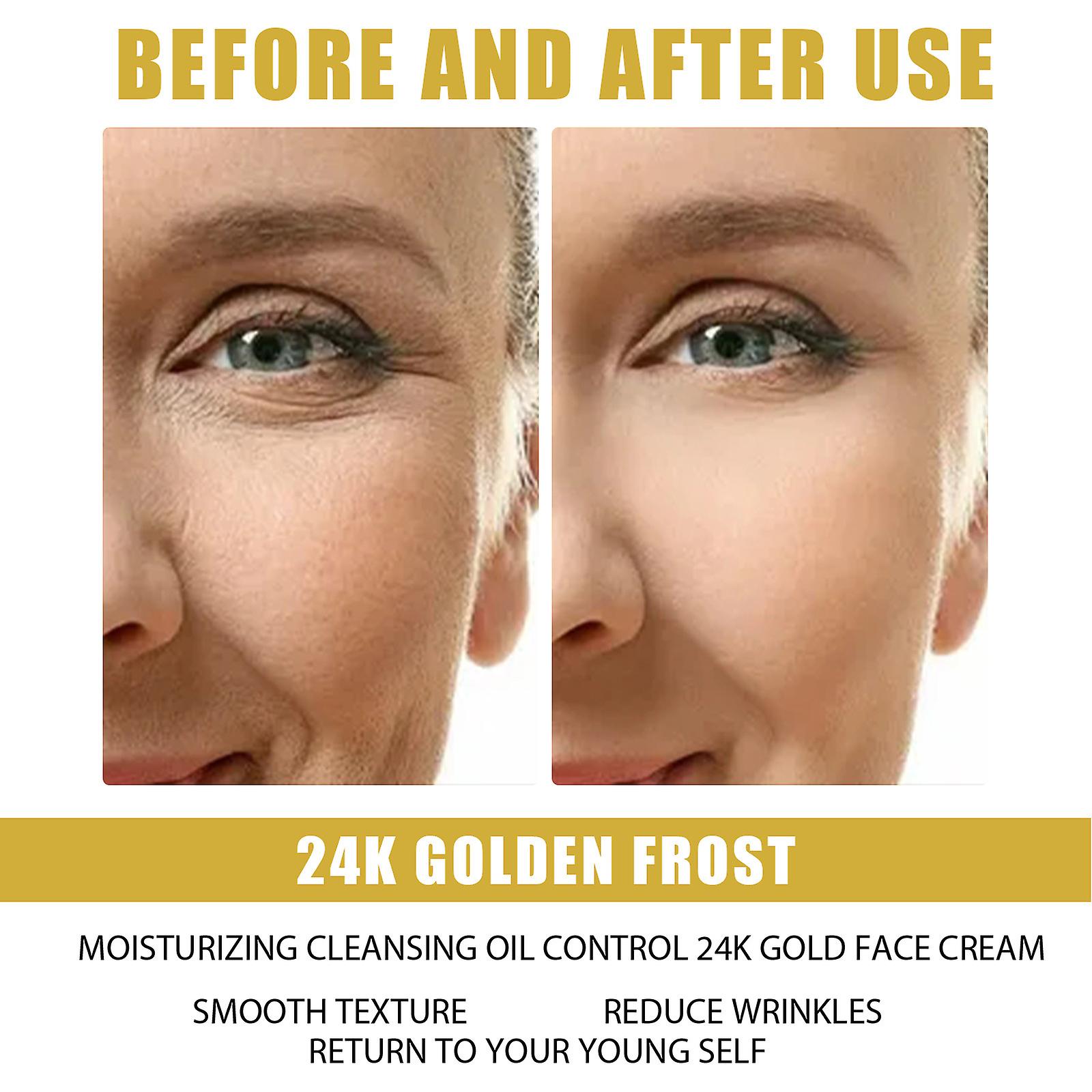 24k Gold Repair Cream Firming And Sagging Skin Lightening Fine Lines Moisturizing And Rejuvenating Skin