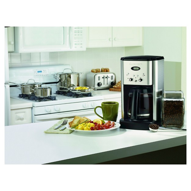 Cuisinart Brew Central 12 cup Programmable Coffee Maker Stainless Steel Dcc 1200p1