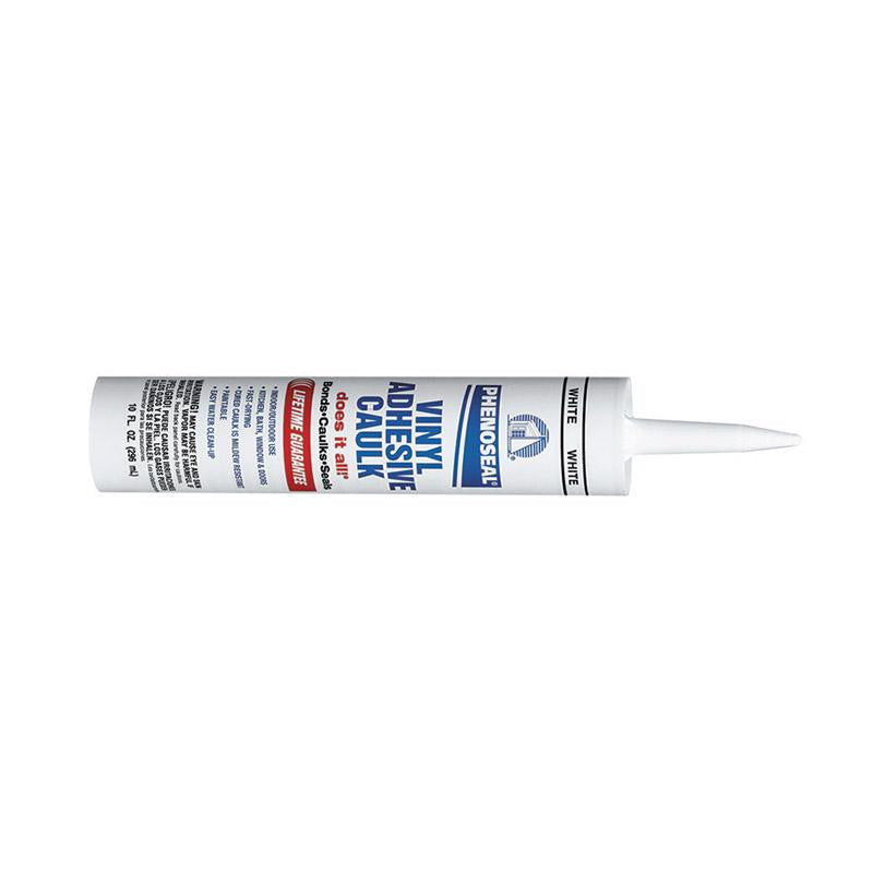 CAULK PHENOSEAL WHT 10OZ