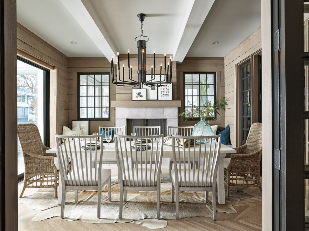 Modern Farmhouse Irving Arm Chair   Tropical   Dining Chairs   by Universal Furniture Company  Houzz