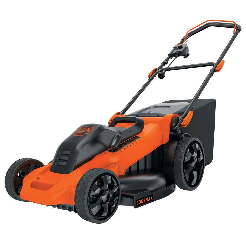 BLACKDECKER 20 in 13 AMP Corded Electric Walk Behind Push Lawn Mower