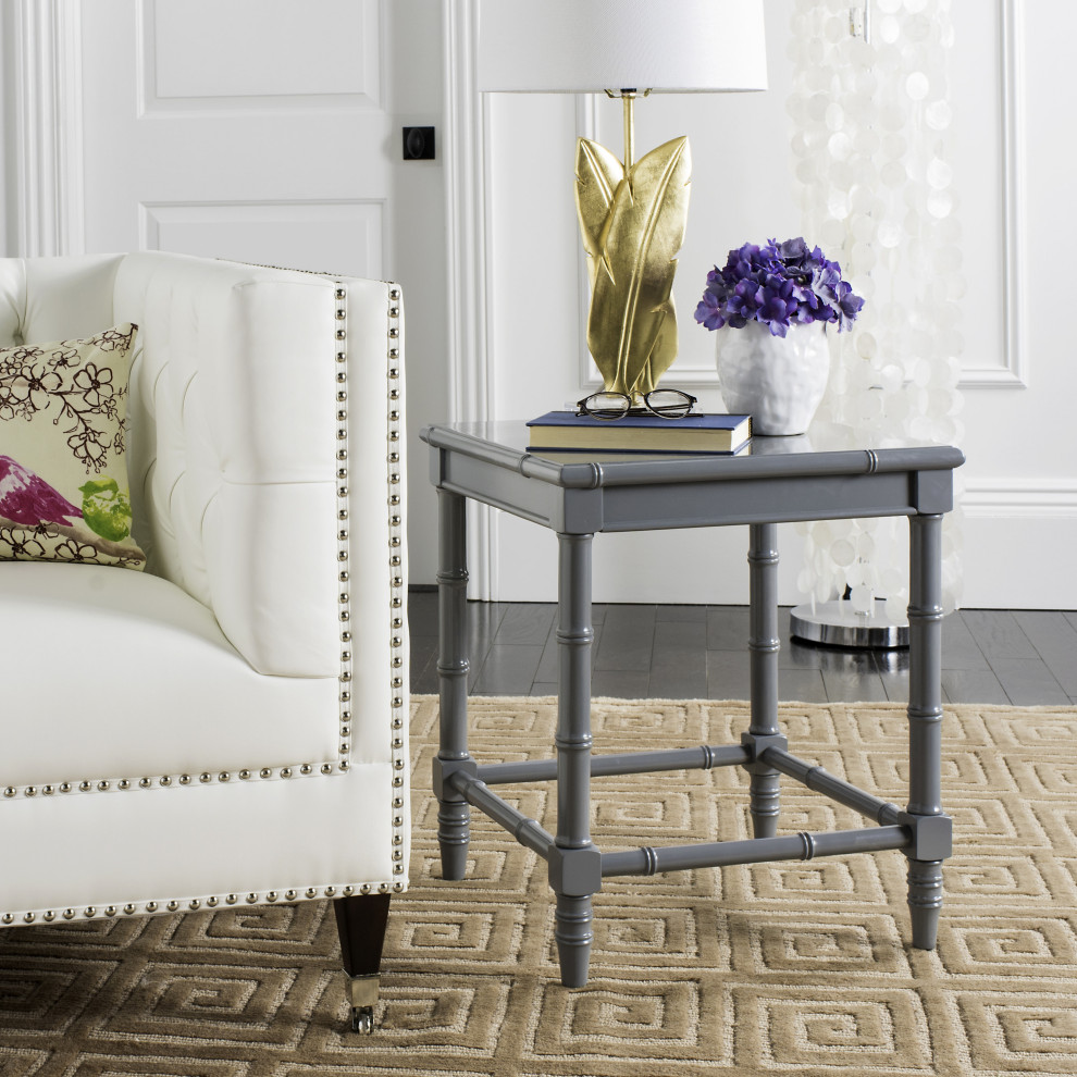 Liviah Accent Table   Asian   Side Tables And End Tables   by HedgeApple  Houzz