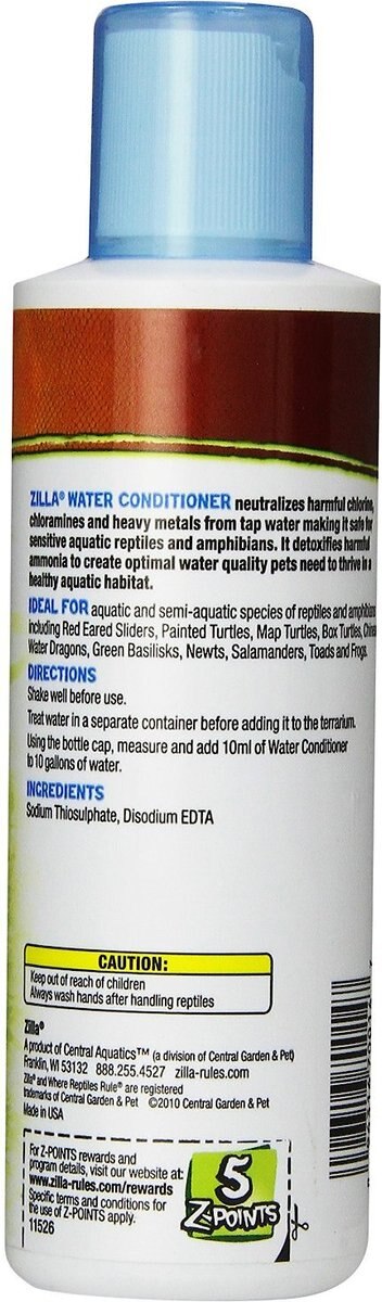 Zilla Aquatic Reptile Water Conditioner