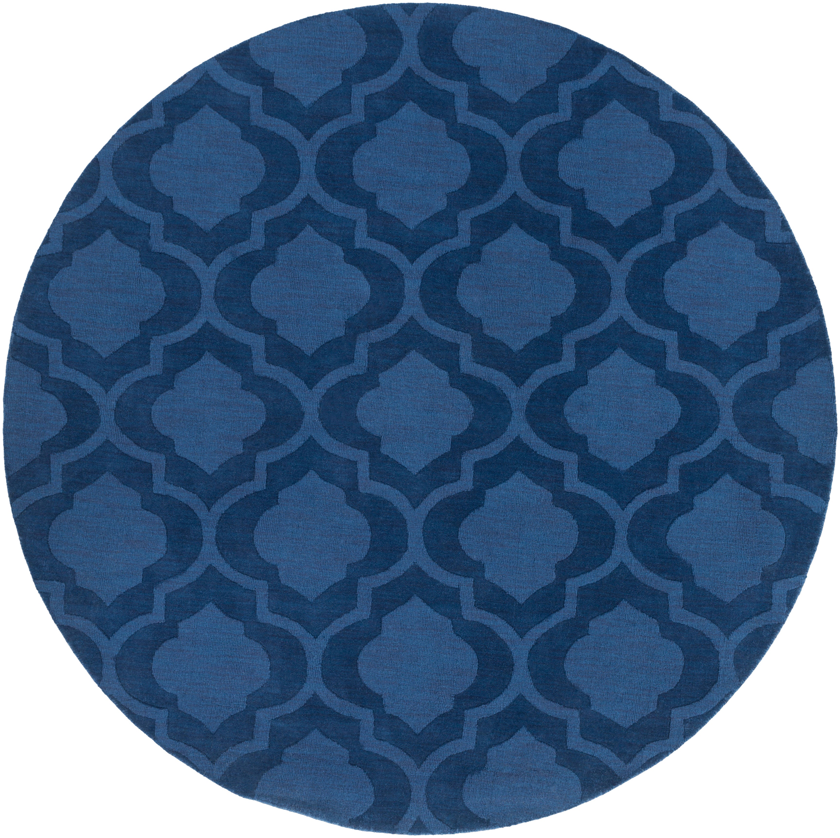 Central Park Rug in Dark Blue