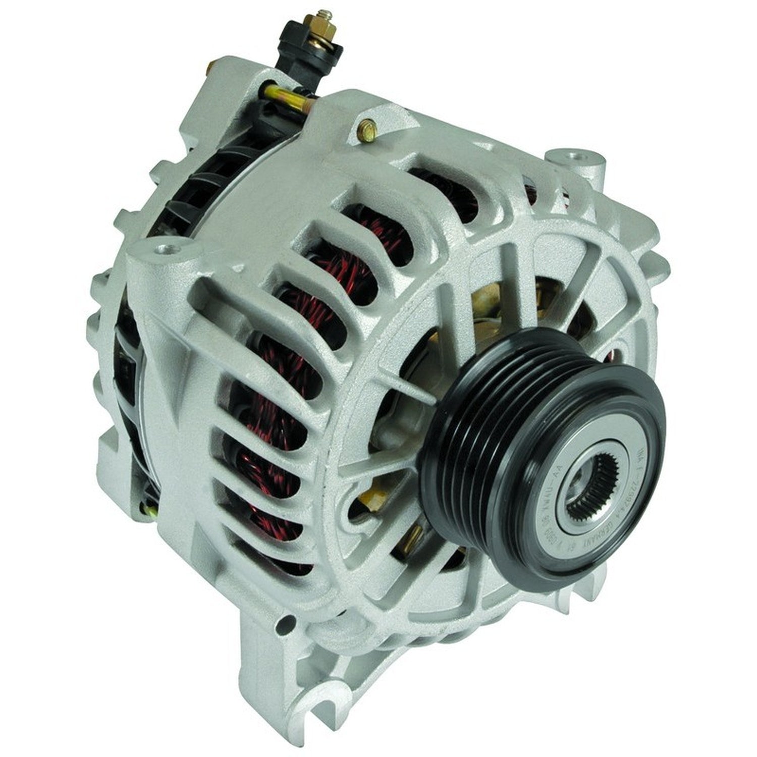 New Alternator Compatible With Ford Expedition V8 4.6L 5.4L 2003 2004 03 04 Lincoln Navigator V8 5.4L 330cid 2003 2004 03 04 3L7410300AA 3L7410300BA 3L7410300BB 3L7410346AA 3L7Z10346AA 3L7Z10346AARM