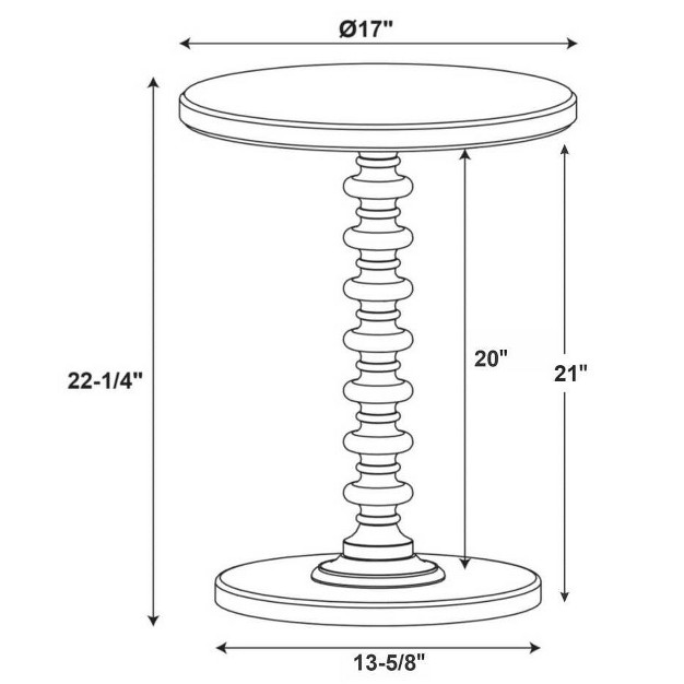 Teyla Spindle Table Powell