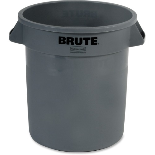 Rubbermaid Commercial Brute Round 10Gallon Container  RCP261000GY