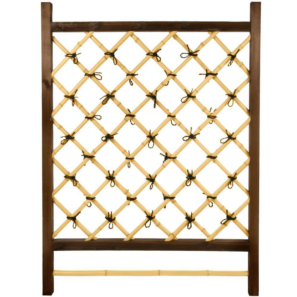 Oriental Furniture 41 in. Bamboo Garden Fence WD04-7