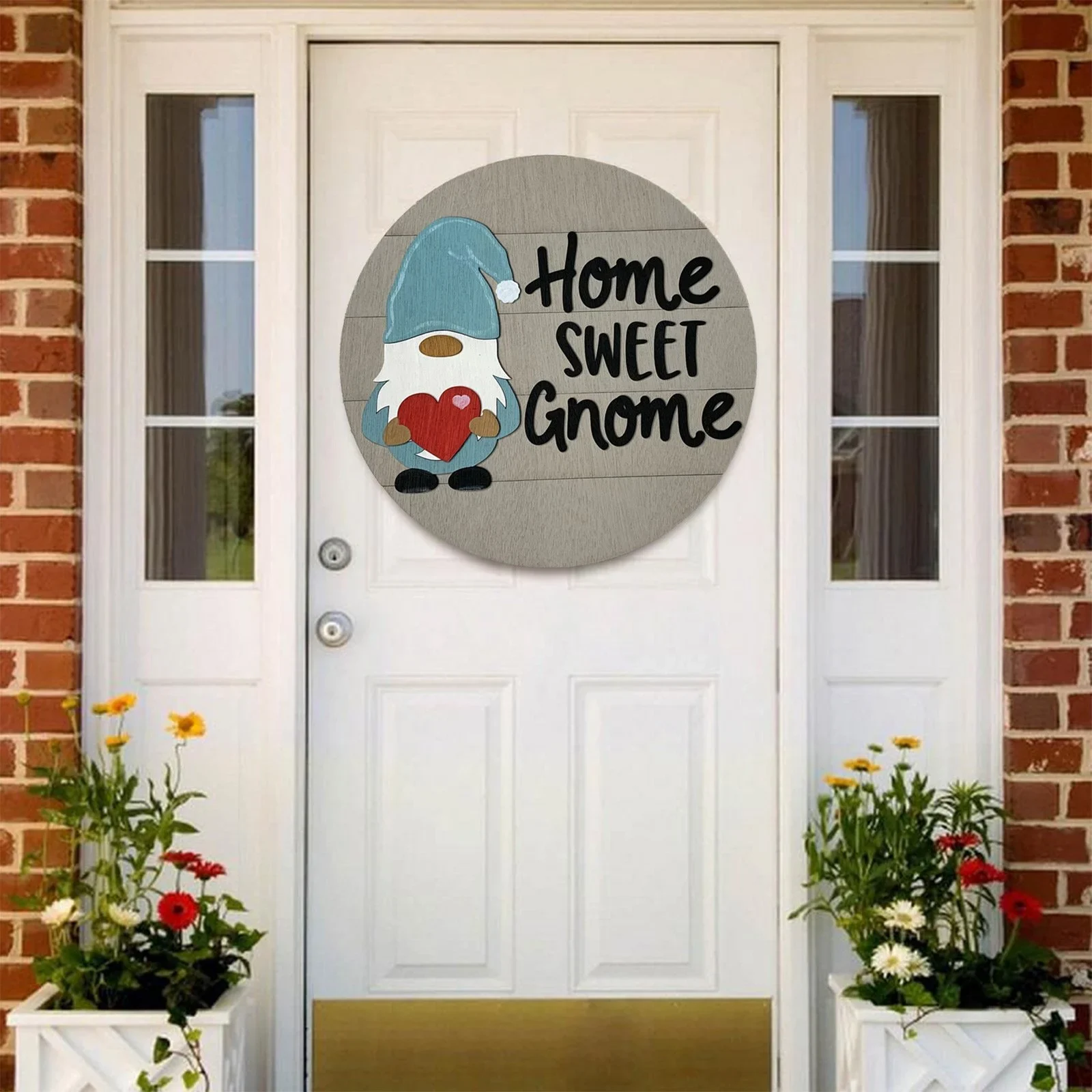 🔥 BIG SALE - 49% OFF🔥🔥 🎉-Cute 3D Seasonal Interchangeable Gnome Door Hanger