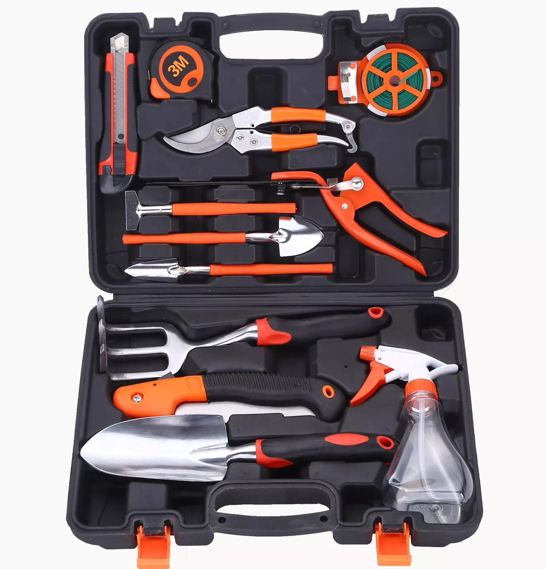 12 pieces of garden tool gift set Garden tool combination Aluminum alloy garden shovel Household combination tool