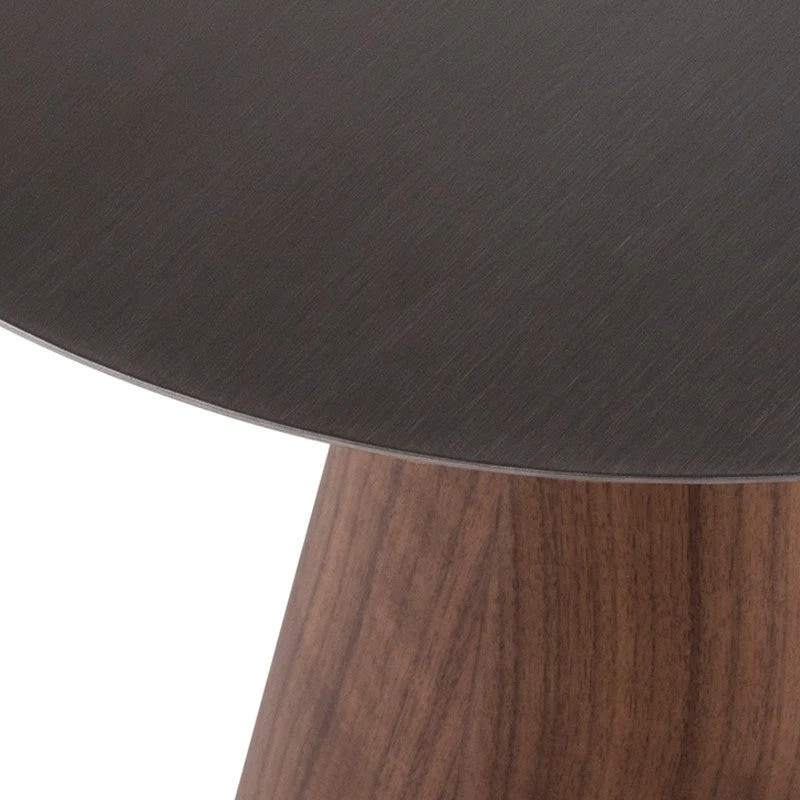 Tara Walnut Side Table   Contemporary   Side Tables And End Tables   by V.S.D Furniture  Houzz