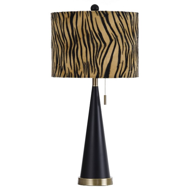 Jack Modern Painted Accent Table Lamp With Fabric Shade Tan Stylecraft