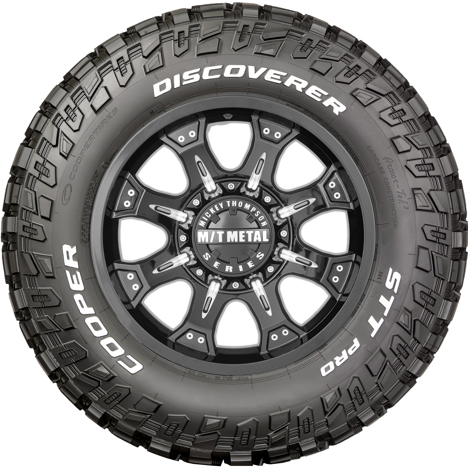 Set of 4 (FOUR) Cooper Discoverer STT Pro LT 315/70R17 (35X12.50R17) E (10 Ply) MT M/T Mud Tires