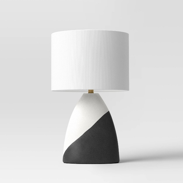 Modern Table Lamp Black white