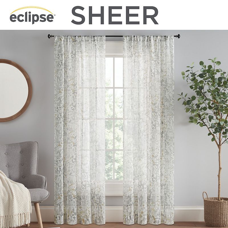 Eclipse 2-Pack Alvera Natural Window Curtains