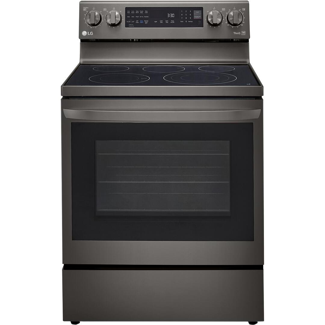 LG 30-inch, 6.3 cu.ft. Freestanding Electric Range with Wi-Fi Connectivity LREL6325D