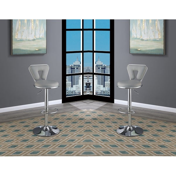 Adjustable Bar stool Modern Stylish Set of 2 Chairs