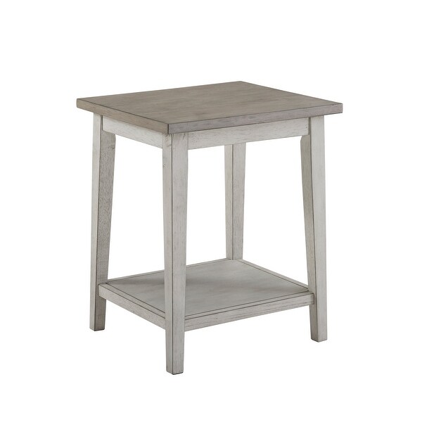 Furniture of America Lanningham Rustic 19-inch 1-shelf Side Table