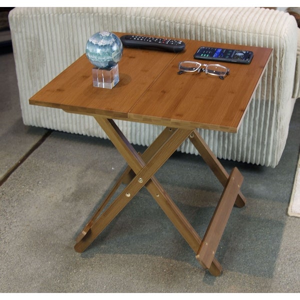 Solid Bamboo Folding Table