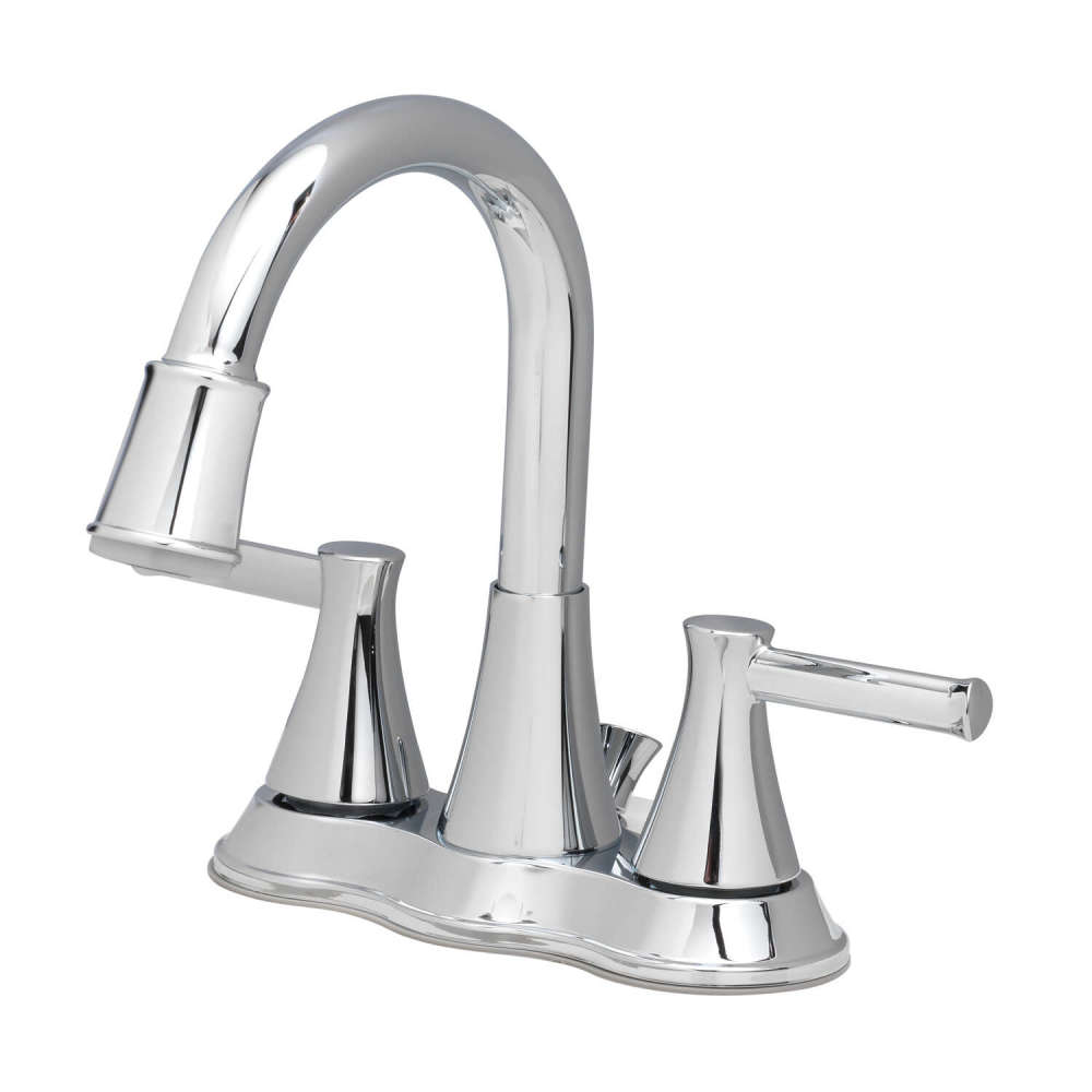 Oakbrook LED Bathroom Sink Faucet Two Handle Chrome