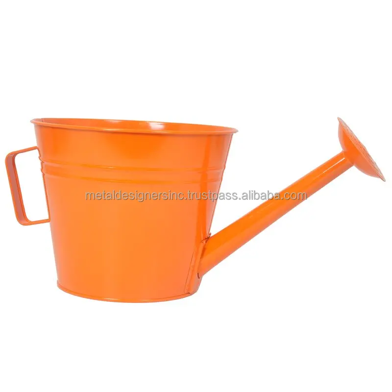 Metal Watering Cans unique colors combination home and garden plants watering can irrigation metal cans