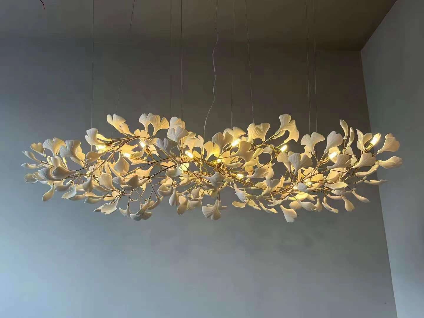 Gingko Leaves Chandelier